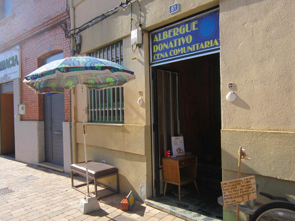 voorbeeld albergue donativo