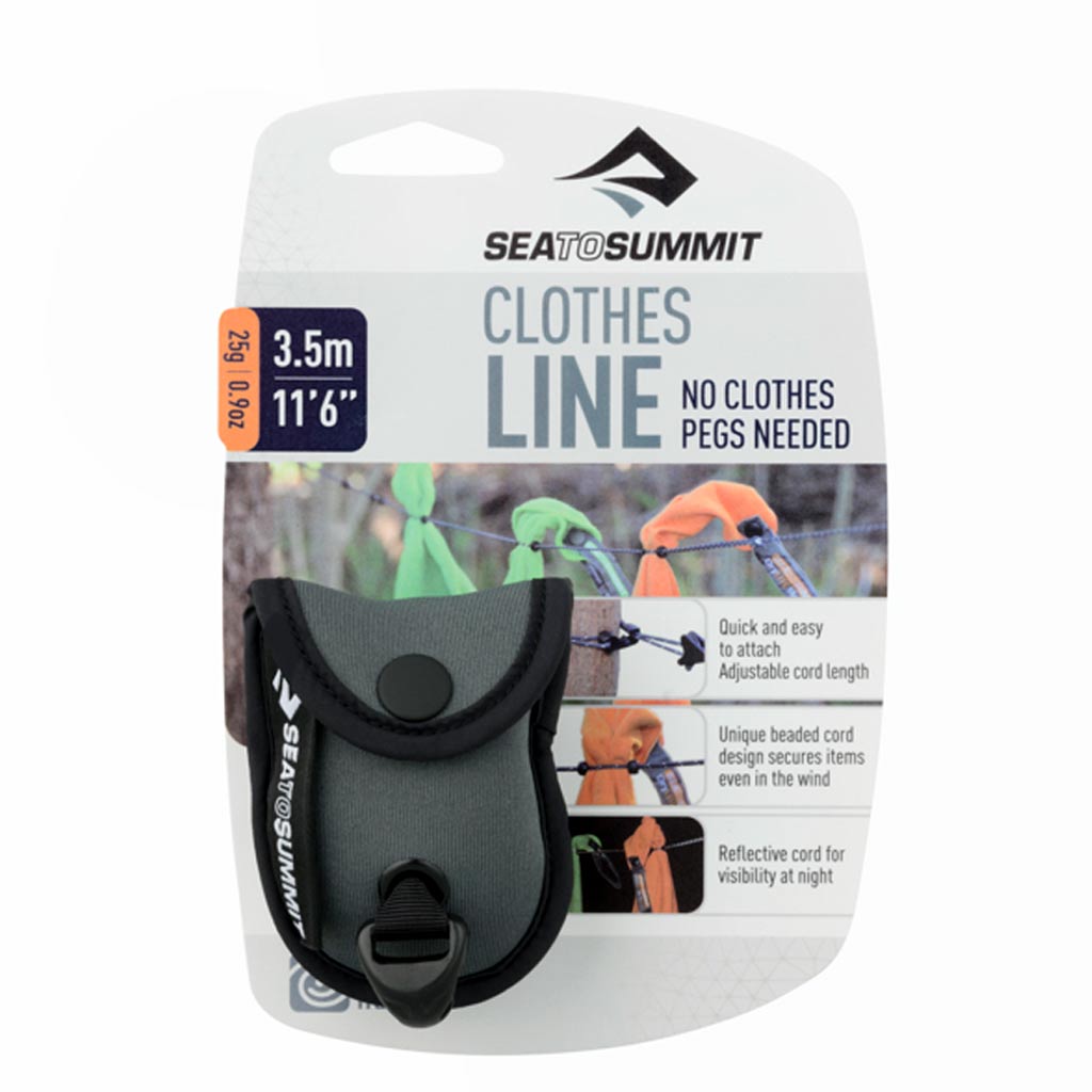 Mini Waslijn van Sea to Summit 1 Sea To Summit pegless clotheline