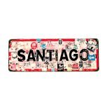 Beroemde Santiago Entree Bord Magneet