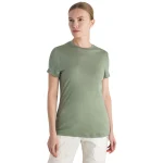 Icebreaker Women's Tech Lite SS Scoop Lichen